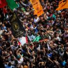 (صور) رام الله: تشييع جثمان الشهيد الحلبي