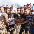 مواجهات قرب حاجز بيت حانون 