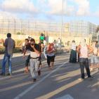 مواجهات قرب حاجز بيت حانون 