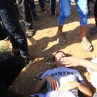 مواجهات قرب حاجز بيت حانون 