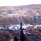 مواجهات بين طلبة بيرزيت وقوات الاحتلال عند مدخل البيرة الشمالي