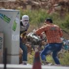 مواجهات اليوم السبت قرب مدخل البيرة الشمالي