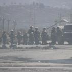 مواجهات حاجز حوارة جنوب نابلس  الأحد 11/10/2015