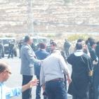 قوات الإحتلال تقمع مسيرة سلمية للمحامين بإطلاق قنابل الغاز السام