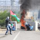 مسيرات غضب ومواجهات مساندة لهبة القدس شمال غزة