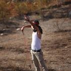 اصابات بمواجهات شمال البيرة في يوم الغضب