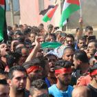 نابلس: تشييع جثمان الشهيد حنني في بيت فوريك