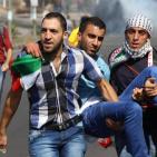 المواجهات في منطقة باب الزاوية وجسر حلحول بالخليل