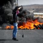 مواجهات اليوم الثلاثاء قرب حاجز قلنديا و حاجز 