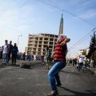 مواجهات اليوم الثلاثاء قرب حاجز قلنديا و حاجز 