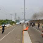 مواجهات اليوم الجمعة قرب حاجز 