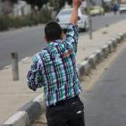 مواجهات حاجز حوارة جنوب نابلس الجمعه 23/10/2015