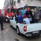 الدفاع المدني بغزة مستعد ويشكو ضعف الامكانيات