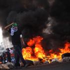 مواجهات اليوم الاثنين قرب حاجز 