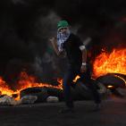 مواجهات اليوم الاثنين قرب حاجز 