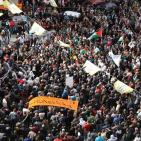 المسيرة المطالبة باسترداد جثامين الشهداء في الخليل