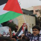 المسيرة المطالبة باسترداد جثامين الشهداء في الخليل