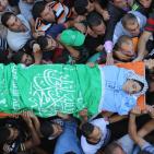 تشييع الشهيد محمود غنيمات في الخليل