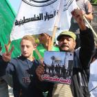 في ذكرى وعد بلفور.. وقفة ومسيرة بغزة دعما للهبة الشعبية في الضفة