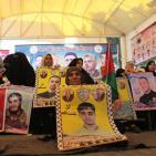 استمرار اعتصام اهالي الاسرى بغزة للمطالبة بالافراج عنهم