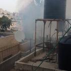 بالصور: اصابات بالاختناق واحتراق اجزاء من منزل شمال بيت لحم