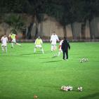 بالصور: الفدائي يصل عمّان ويباشر استعدادته للقاء السعودية