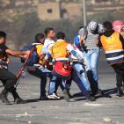 مواجهات على المدخل الشمالي لمدينة البيرة