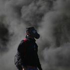 مواجهات على المدخل الشمالي لمدينة البيرة