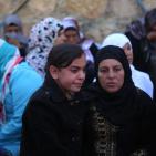 تشييع جثمان الشهيد لافي عوض في قرية بدرس