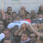 تشييع الشهيد حسن البو في حلحول شمال الخليل