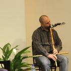 اطلاق الكاتبه إيمان زياد، كتابها 'شامة بيضاء' في متحف محمود درويش بمدينة رام الله.