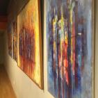 صدى القدس يتجسد في لوحات الفنانه زهى صلاح الدين