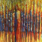 صدى القدس يتجسد في لوحات الفنانه زهى صلاح الدين