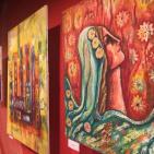 صدى القدس يتجسد في لوحات فنيه