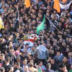 الخليل تودع الشهيد شادي عرفة