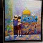 32 فنانا يشاركون بلوحاتهم  في افتتاح بيت مريم (دائرة الروح)لمليحه مسلماني في رام الله