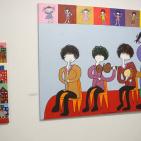 بالصور: معرض (دائرة روح) لـ32 فنانا في جاليري 