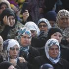 تشييع جثمان الشهيد إبراهيم داوود في بلدة دير غسانة قرب رام الله