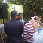 مهرجان دعم المنتج الوطني ومقاطعة المنتج اﻹسرائيلي في جامعة القدس المفتوحة في مدينة أريحا