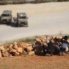 مواجهات عند معسكر اعتقال  عوفر  غرب رام الله