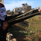 مواجهات عند معسكر اعتقال  عوفر  غرب رام الله