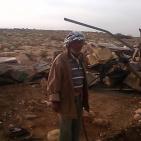 في موقع الحديدية في الاغوار الشمالية قوات الاحتلال  تستهدف مضارب ابو صقر واولاده