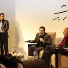 الشاعر ماجد ابو غوش  يطلق روايته عسل الملكات في متحف درويش - رام الله