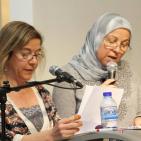 المحاضرة المكسيكية د. سيلفانا رابينوفيتش تقدم  ندوة عن خطبة  الهندي الاحمر للشاعر محمود درويش