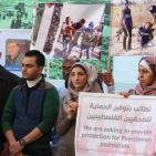 وقفة للصحفيين بغزة تطالب بالحماية في اليوم العالمي لحقوق الانسان