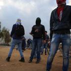 مواجهات على المدخل الشمالي لمدينة البيرة