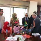 اسرة جامعة بيرزيت تزور جمعية مركز الحياة لمكافحة السرطان في رام الله