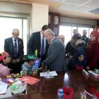 اسرة جامعة بيرزيت تزور جمعية مركز الحياة لمكافحة السرطان في رام الله