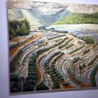 الفنان تقي سباتين ينظم معرض الارض المقدسة في البيرة