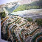 الفنان تقي سباتين ينظم معرض الارض المقدسة في البيرة